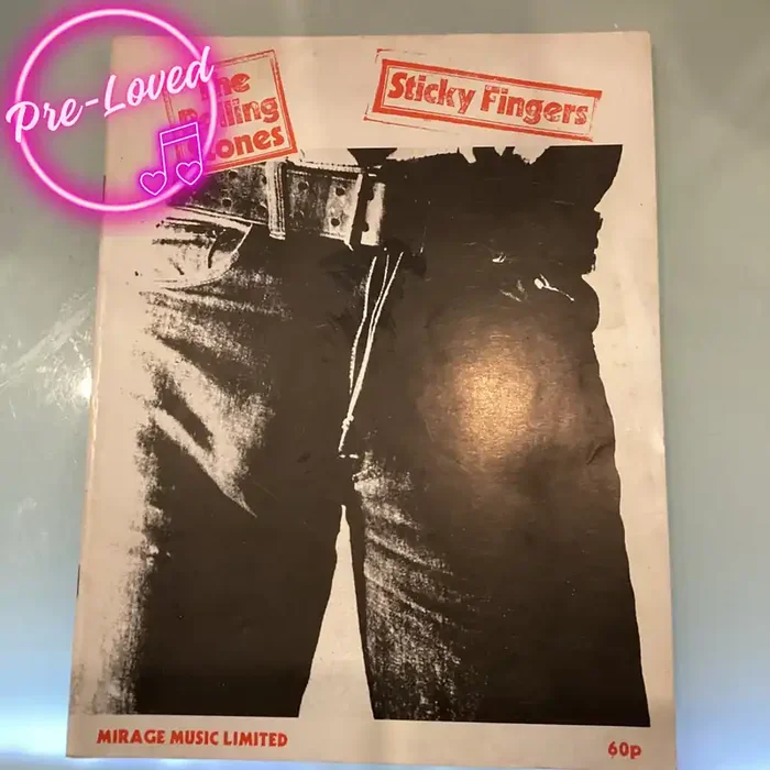 (Pre-Loved) The Rolling Stones – Sticky Fingers (Mirage Music) Piano, Vocal and Guitar