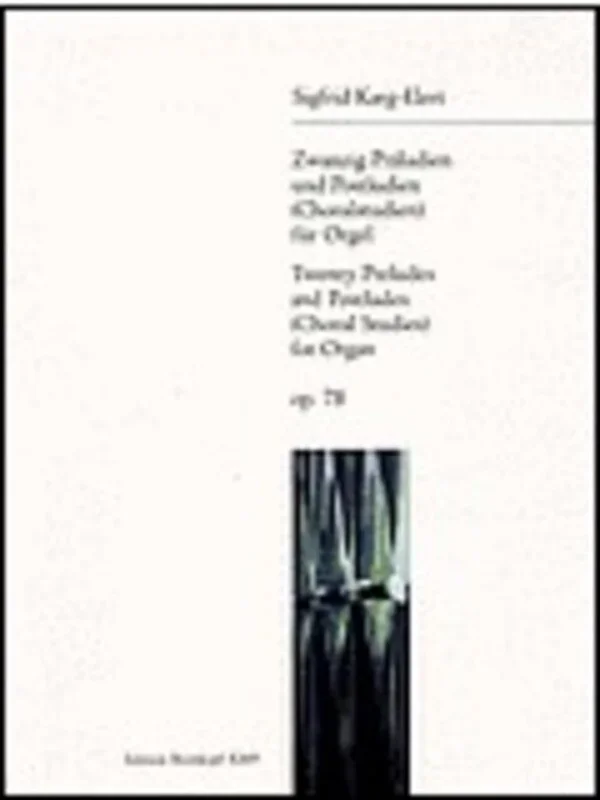 Preludes And Postludes 20 Op 78 (Softcover Book)