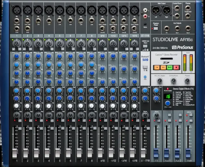 PreSonus Studiolive AR16C Analog Mixer