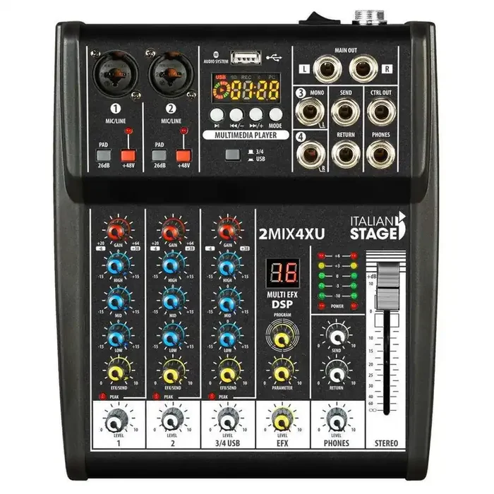 Proel Professional Stereo Mixer