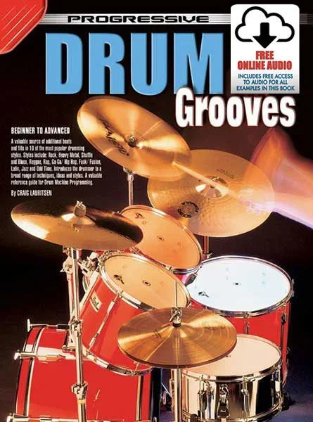 Progressive Drum Grooves Book/Online Video And Audio Book