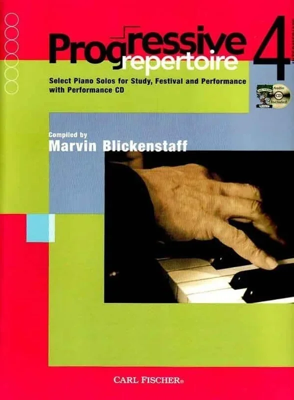 Progressive Repertoire 4 Softcover Book/CD