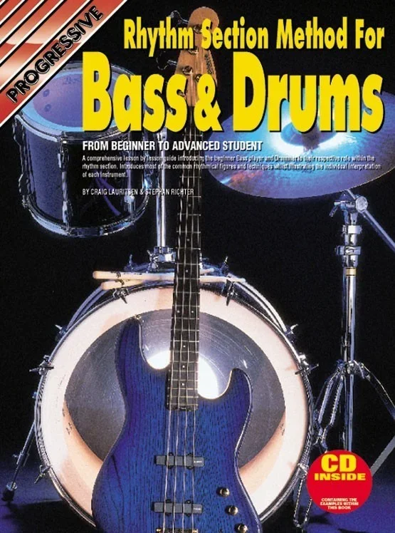 Progressive Rhythm Section Method For Bass And Drums Book/CD
