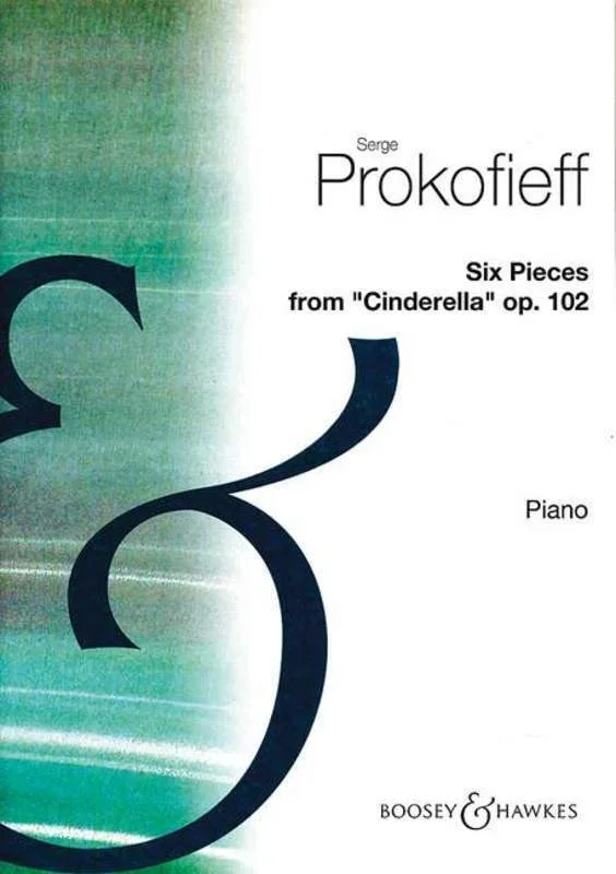 Prokofieff – 6 Pieces From Cinderella Op 102 (Softcover Book)