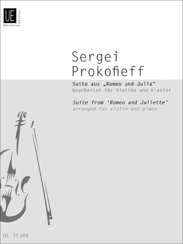Prokofiev: Suite from “Romeo and Juliet ” (arr. for violin & piano)