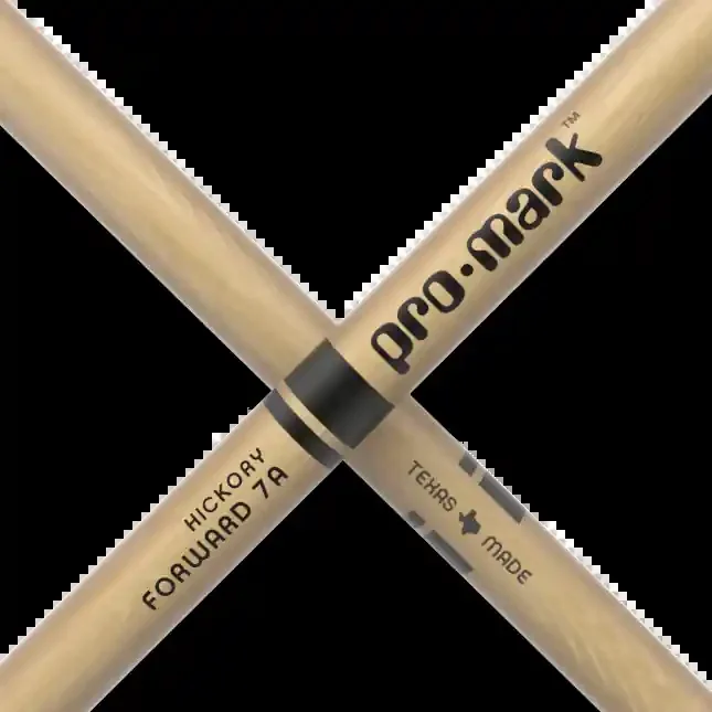 ProMark Classic Forward 7A Hickory Drumstick – Oval Wood Tip