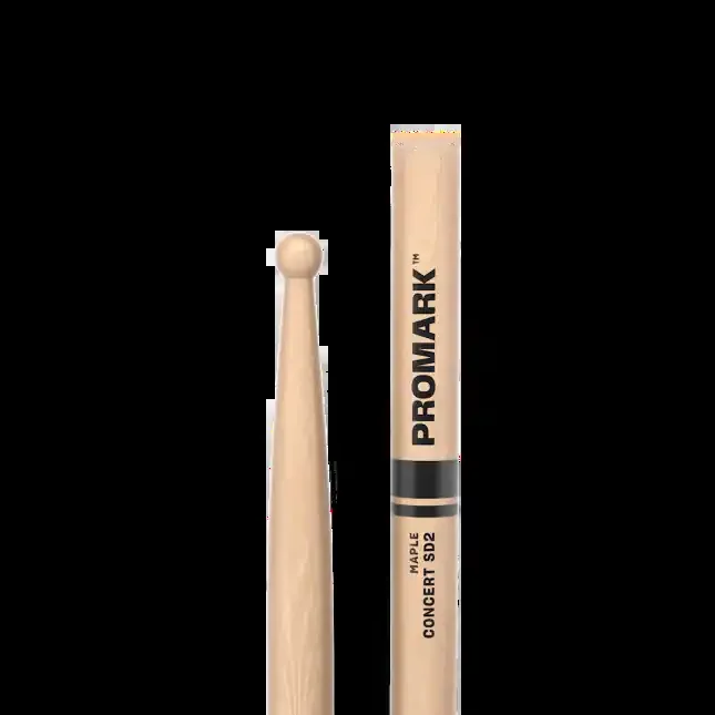Promark Concert SD2 Maple Drumstick, Wood Tip
