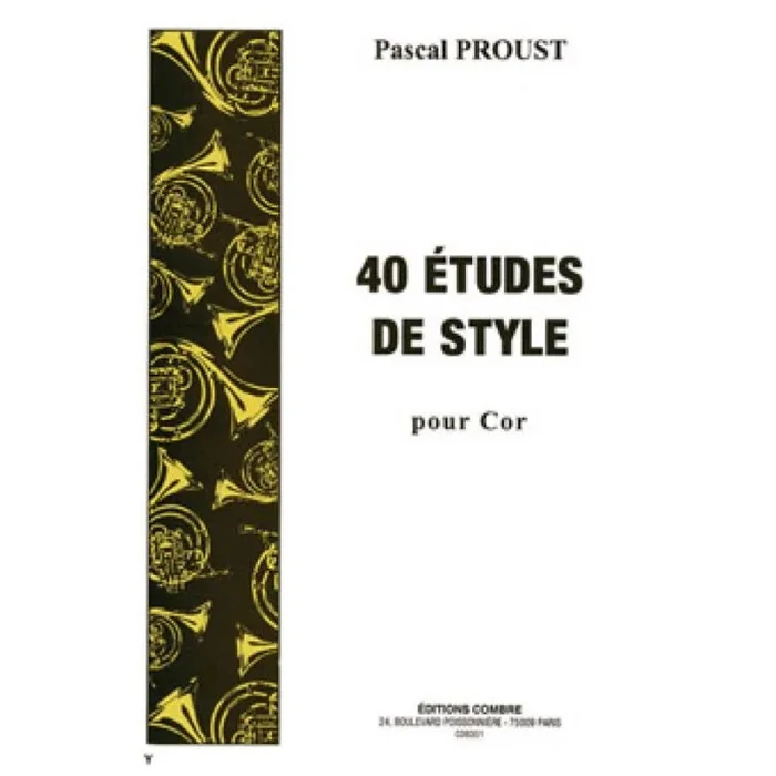 Proust, Pascal – Etudes de style (40)