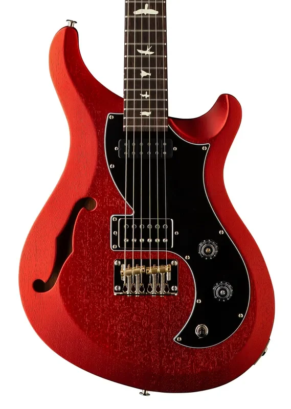 PRS S2 Vela Semi-Hollow Satin – Red Apple Metallic