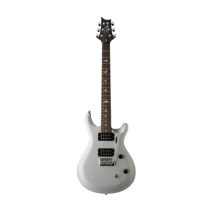 PRS SE CE24 Standard Satin Electric Guitar w/Bag, Metallic Silver