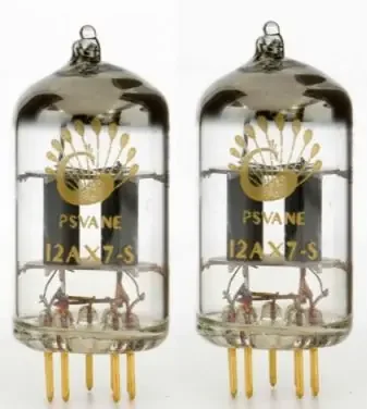 PSVANE 12AX7 Art Series H1 Vacuum Tube – Premium Audiophile & Guitar Amp Upgrade