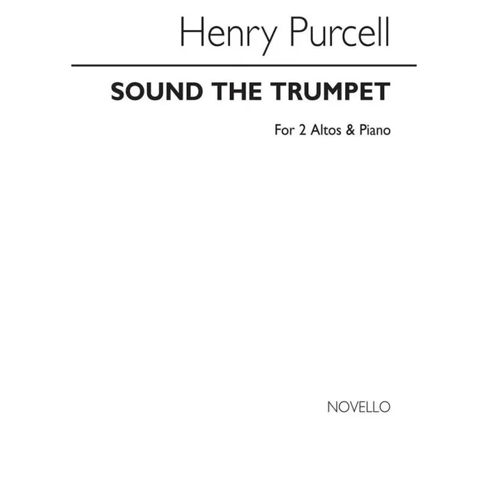 Purcell, Henry – Sound The Trumpet (2 Altos)