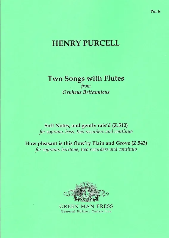 Purcell Two Songs with Flutes