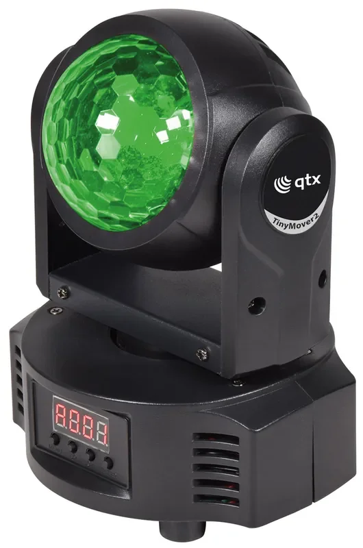 QTX TinyMover 2-in-1 40W LED Mini Moving Head
