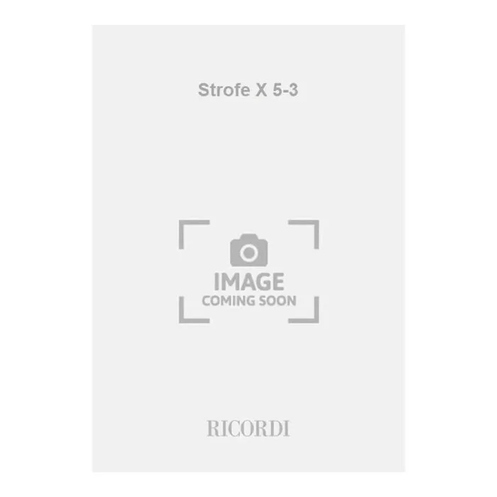 Quaranta, F. – Strofe X 5-3