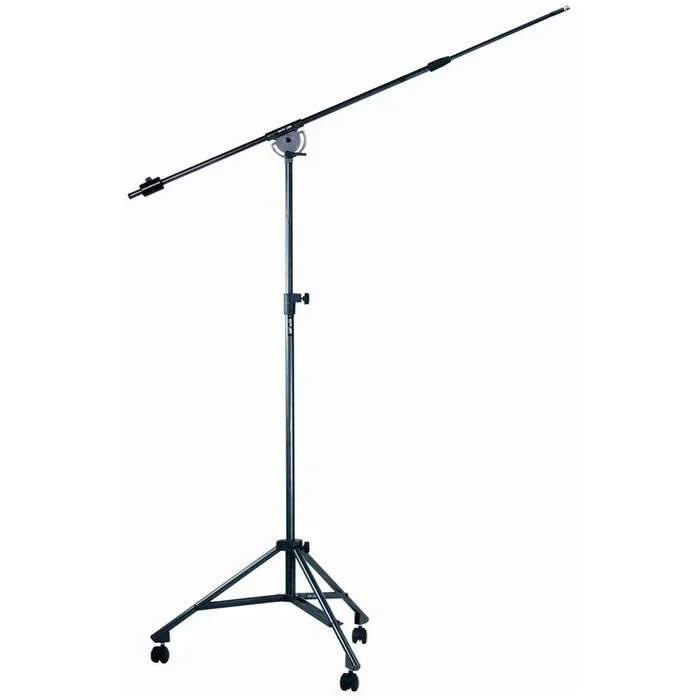 Quik Lok A50 EU Studio Broadcast Mic Stand with Casters