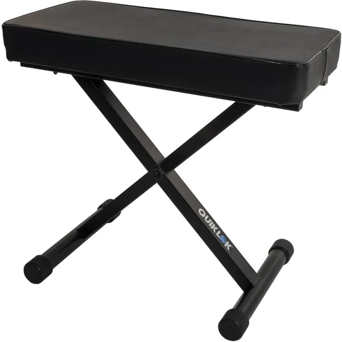 Quiklok Professional Keyboard Bench – 12″x24″ Padded Seat