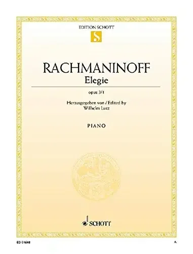 Rachmaninov Elegie Opus 3/1 (Sheet Music)