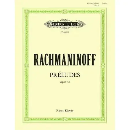 Rachmaninov, Sergei Preludes op. 32 Nr. 1-13