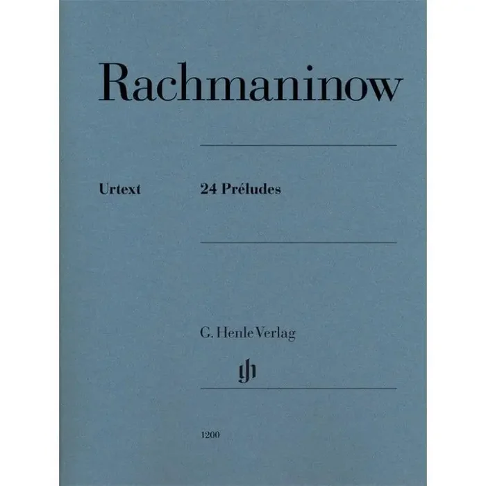 Rachmaninov, Sergej 24 Préludes