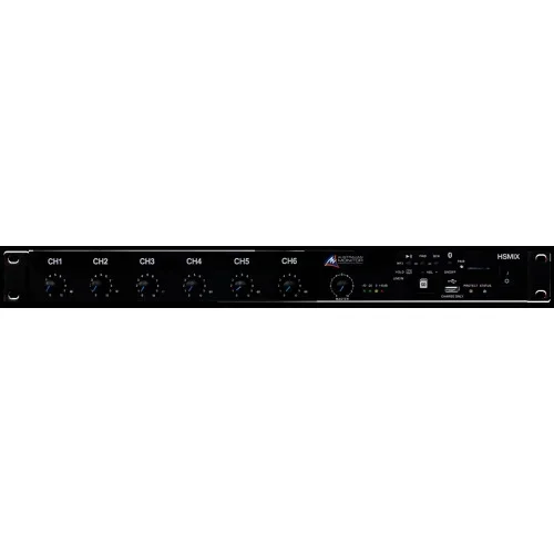 Rackmount Mixer 1 Ru 9 Inputs HSMIX Australian Monitor