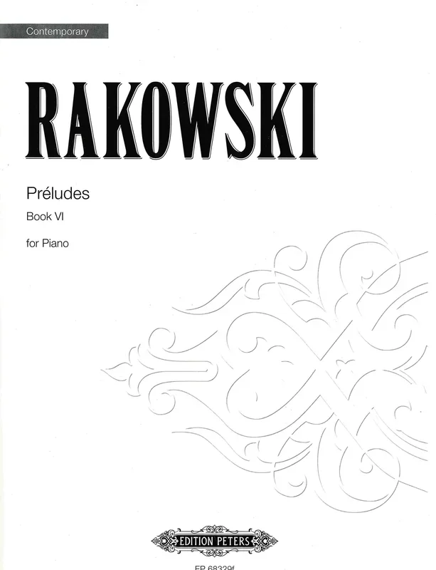 Rakowski: Préludes – Book 6 (Nos. 51-60)
