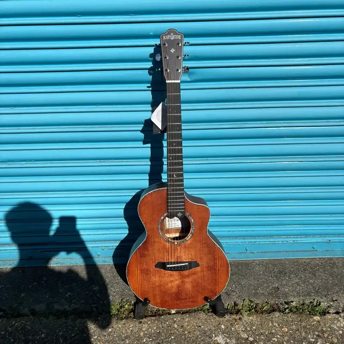 Rathbone Navigator Solid Top Electro Acoustic Guitar With Padded Gig Bag