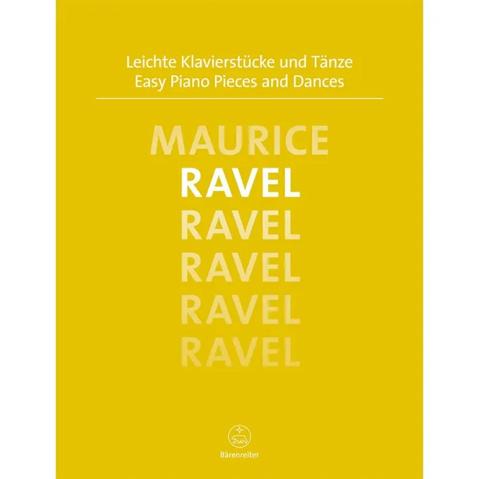 Ravel, Maurice Easy Piano Pieces and Dances.