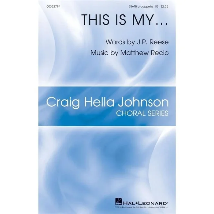 Recio, Matthew – This Is My