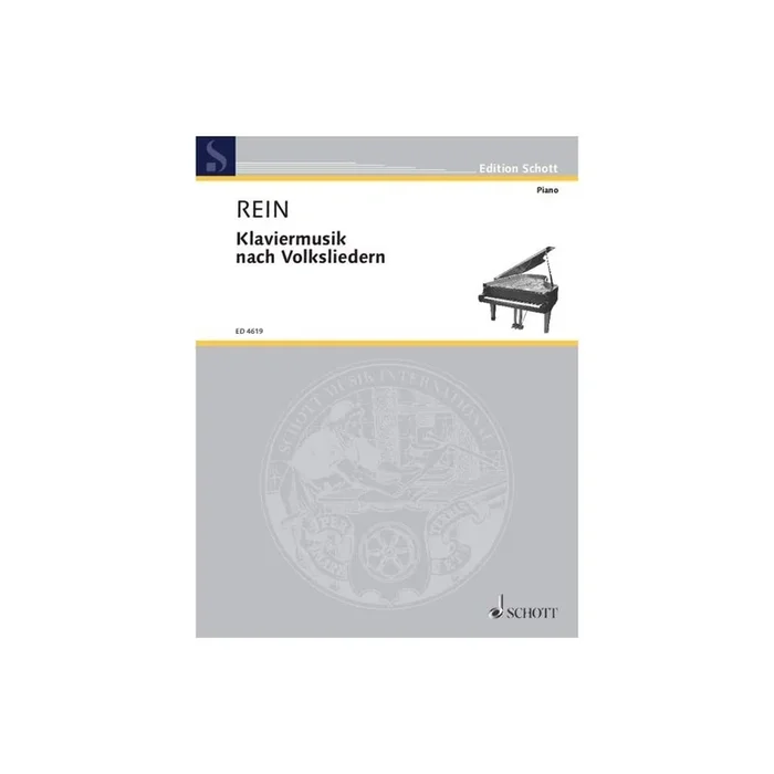 Rein, Walter – Piano music after folksongs