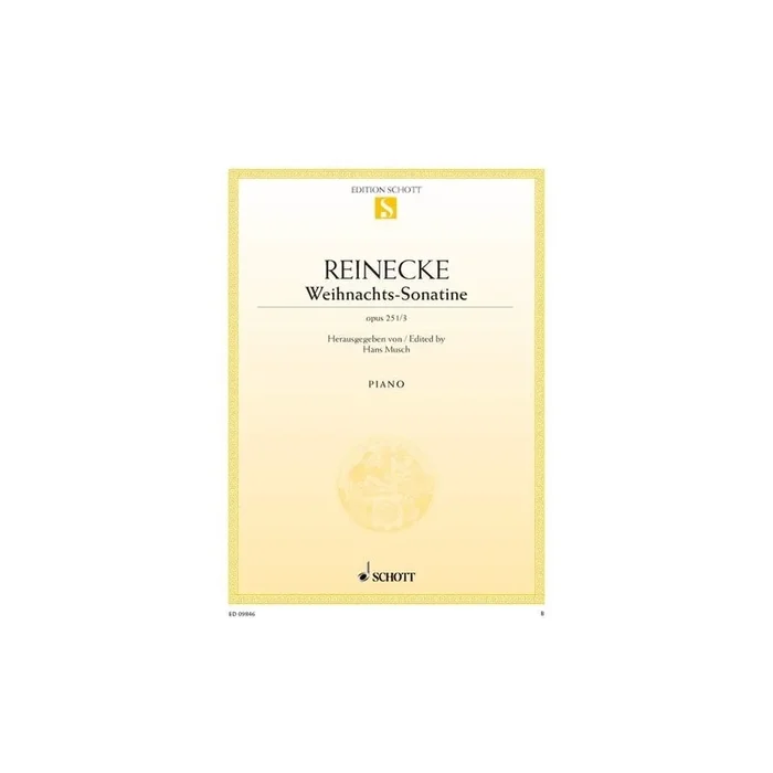 Reinecke, Carl – Christmas Sonatina op. 251/3