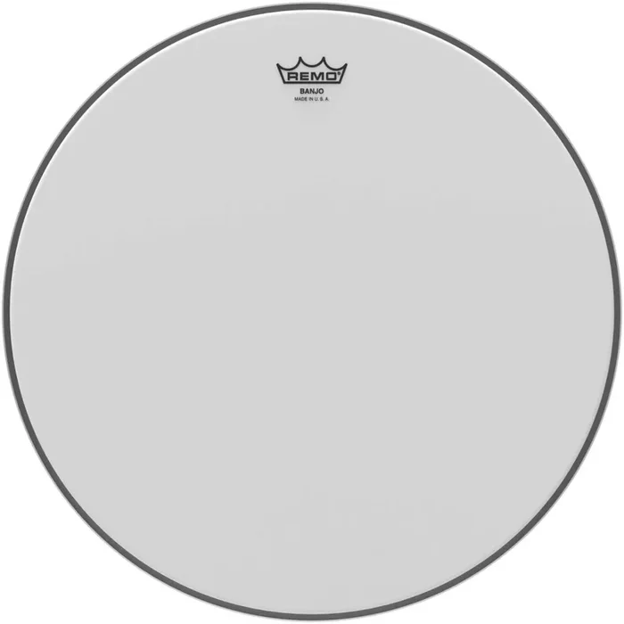 Remo 11″ Coated Top Banjo Head – Low Collar / Crown