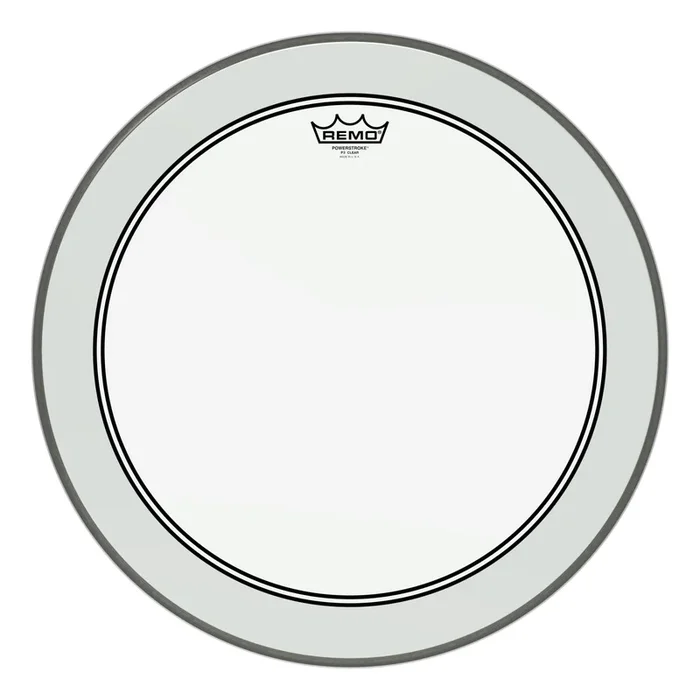 Remo Bass Powerstroke 3 Clear 18″