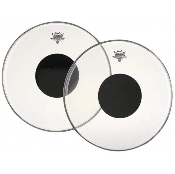 Remo Controlled Sound Clear w/ Black Dot 14″