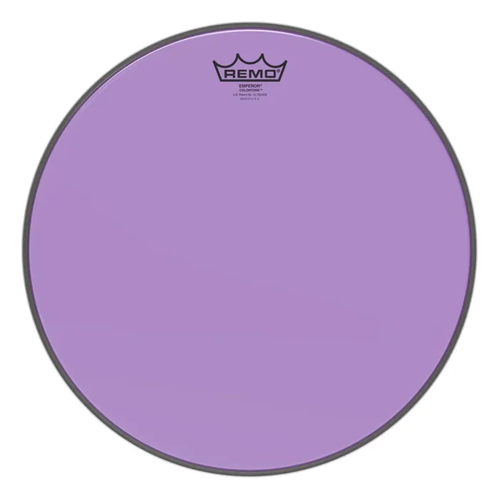 Remo Emperor Colortone Purple Drumhead 15″