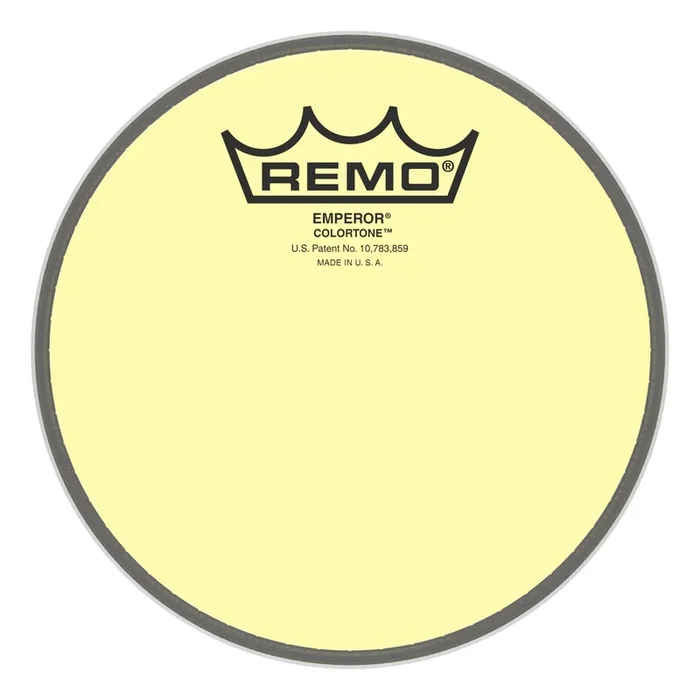 Remo Emperor Colortone Yellow Drumhead 6″