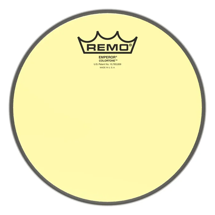 Remo Emperor Colortone Yellow Drumhead 8″