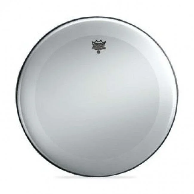 Remo P3-1222-C1 Powerstroke 3 Bass Drum Head Skin 22 Inch Smooth White 22” PS3 No Stripe