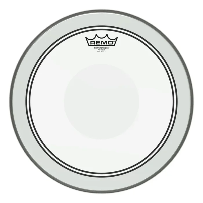 Remo Powerstroke P3 Clear Drumhead – Top Clear Dot 14″
