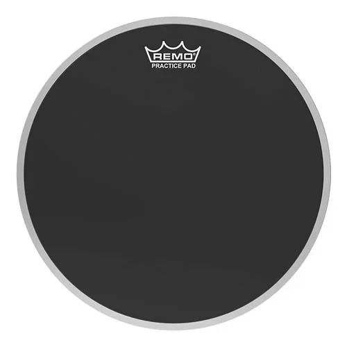 Remo Practice Pad Drumhead – Ambassador Ebony 6″