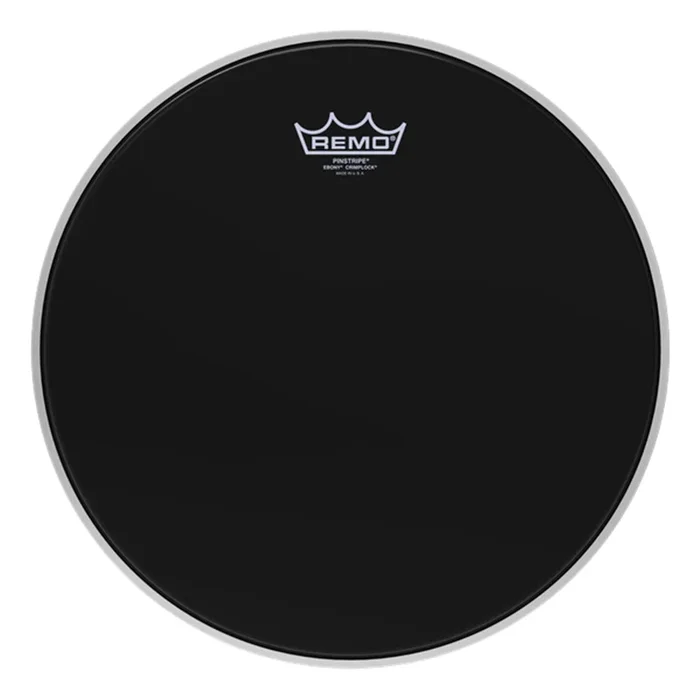 REMO PS0410MP 10 ” Ebony Pinstripe Crimplock Drum Head