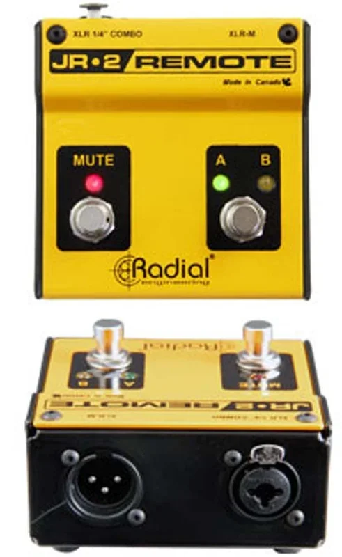 Remote Control A/B input select and mute-w/remote powered LEDs