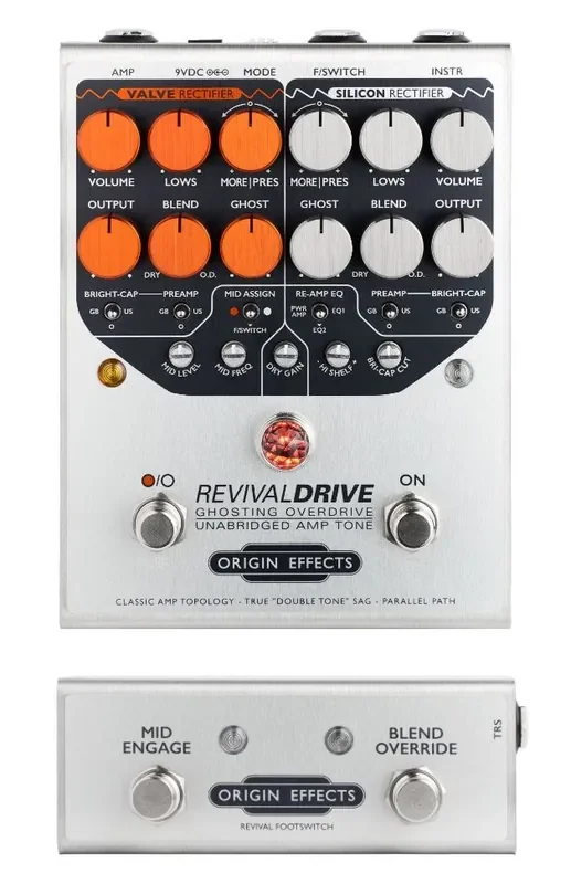 Revivaldrive and Footswitch Bundle