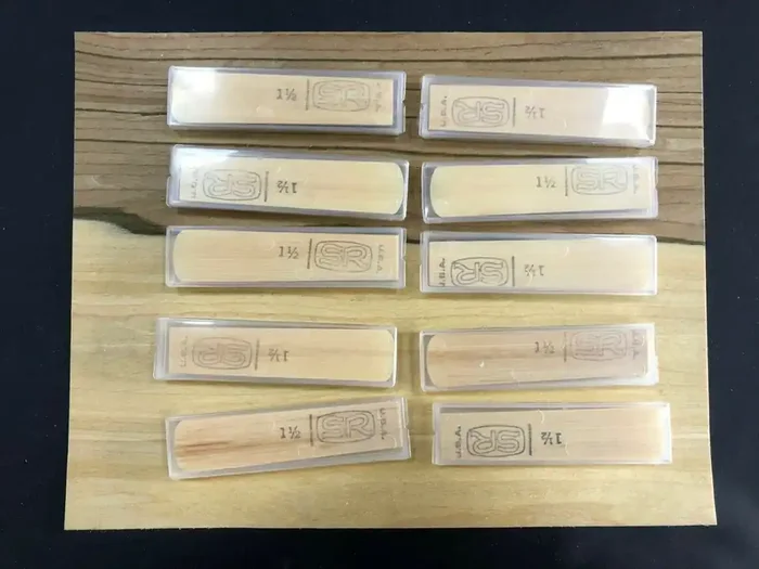 Rico Symmetricut Alto Saxophone reeds 1.5 (Soft) – Pack Of 10 Reeds