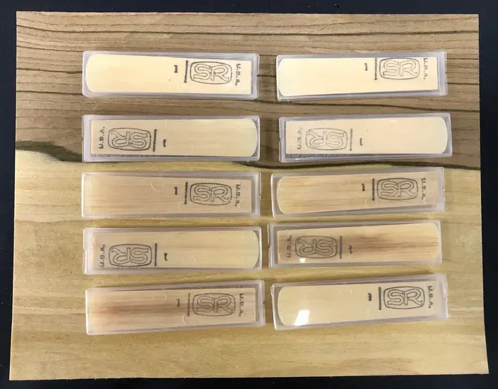 Rico Symmetricut Alto Saxophone reeds 1 (Soft) – Pack Of 10 Reeds