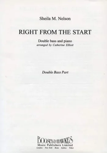 Right From The Start: Double Bass