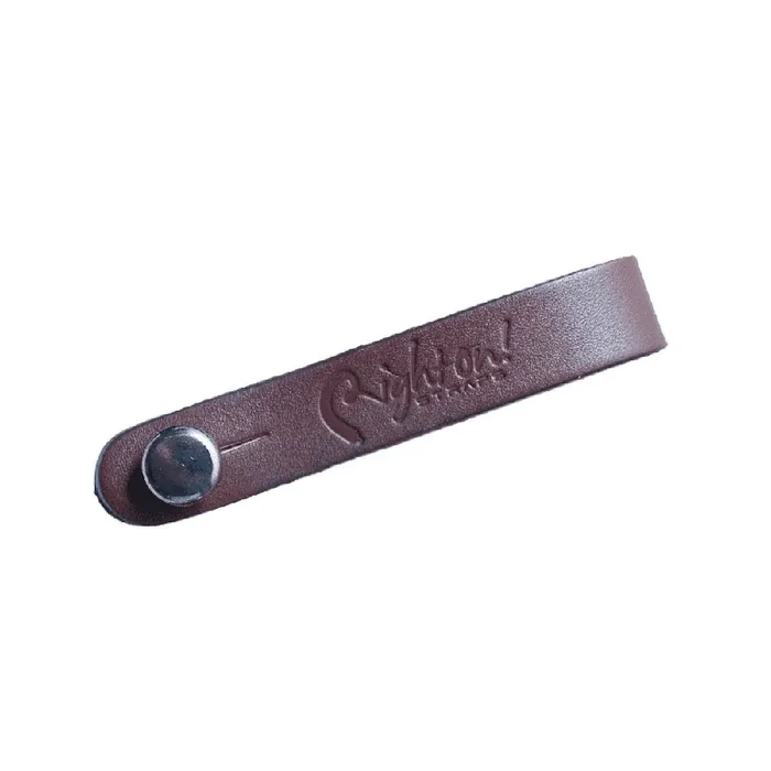 RightOn Acoustic Headstock/Neck Strap Link, Brown