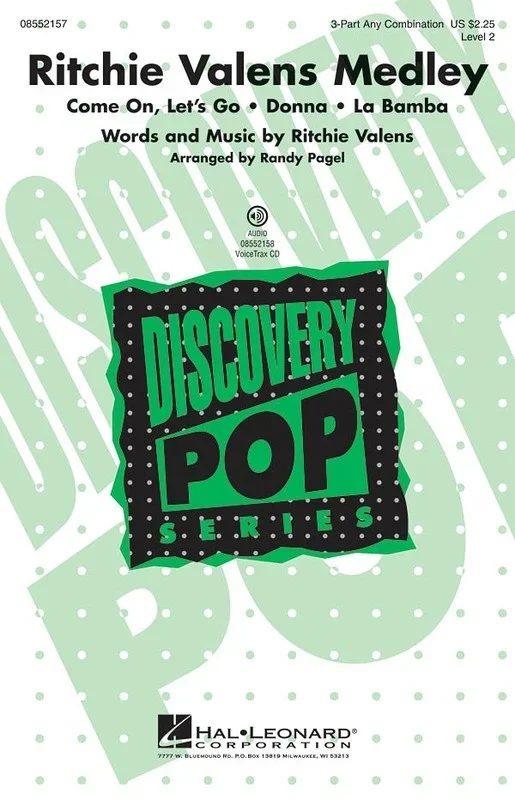 Ritchie Valens Medley 3Pt (Octavo)
