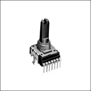 RK14K12D0A1X Alps Electric RK14K Series Potentiometer with a 6 mm Dia. Shaft, 10kΩ, ±20%, 0.05W, Through Hole