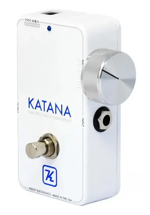 Robert KeeleyKatana Clean Boost – Throwback White Edition